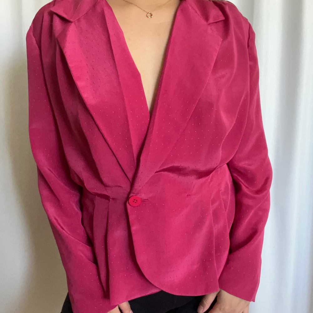 Pink blouse